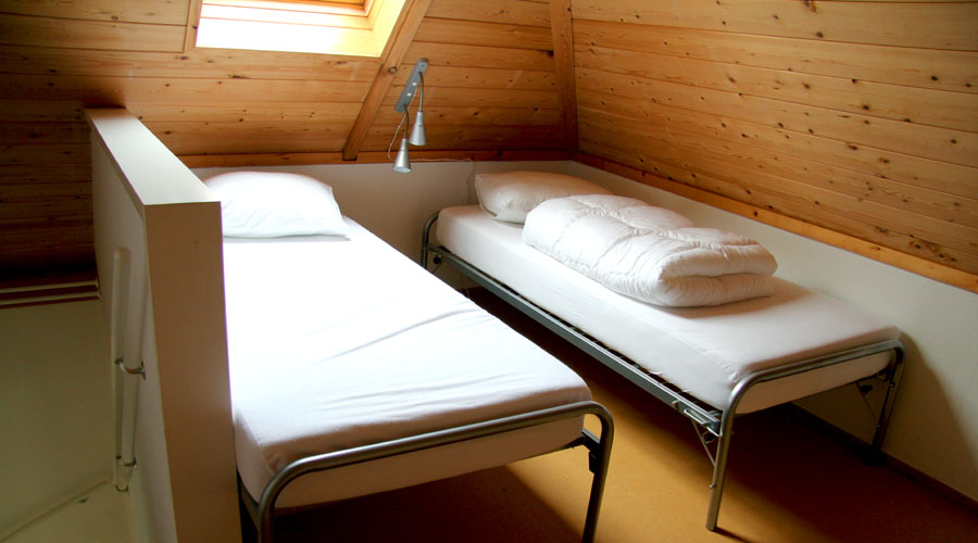 2 persoons slaapkamer vakantiehuisje in friesland